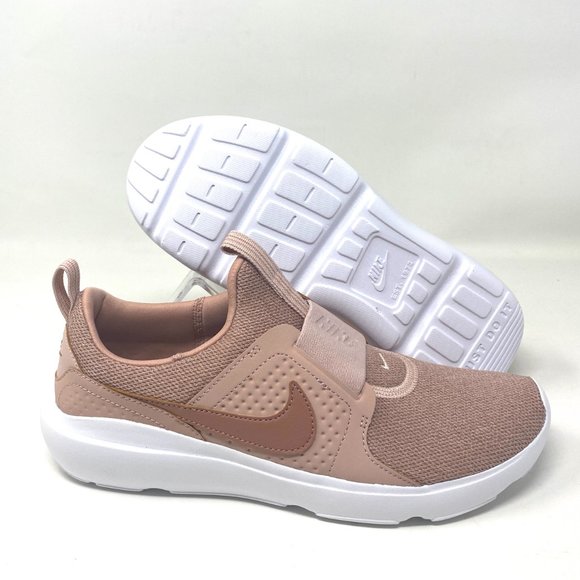 NIKE WOMEN Size 9.5 DJ1001 600 AD Comfort Pink Oxford Fossile Rose Shoe Sneakers - Picture 4 of 10